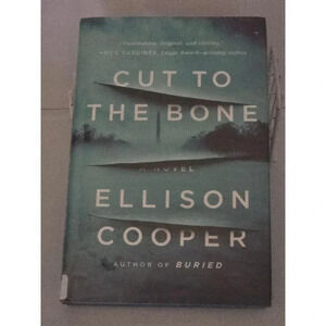 Cut to the Bone Mystery Book Teal‎
